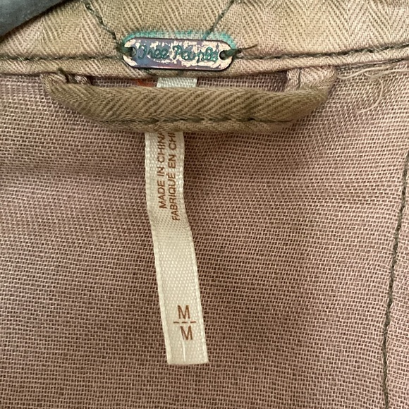 FREE PEOPLE EUC Military Trench - M - Picture 2 of 9